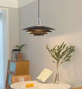 Multi Layer Disc Metal Pendant Lighting for Dining Room